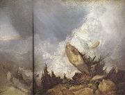 The fall of an Avalanche in the Grisons (mk31) Joseph Mallord William Turner